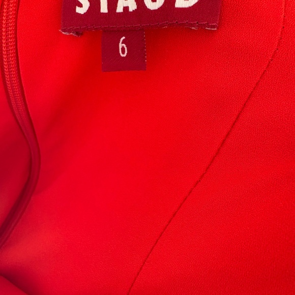 Staud Orange maxi dress - Picture 1 of 3